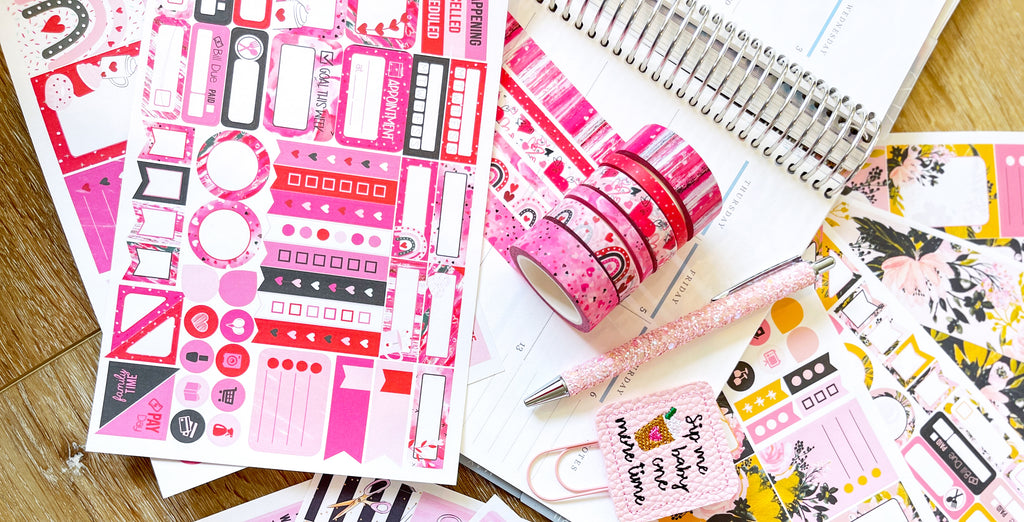 Valentine's Day Planner Accessories