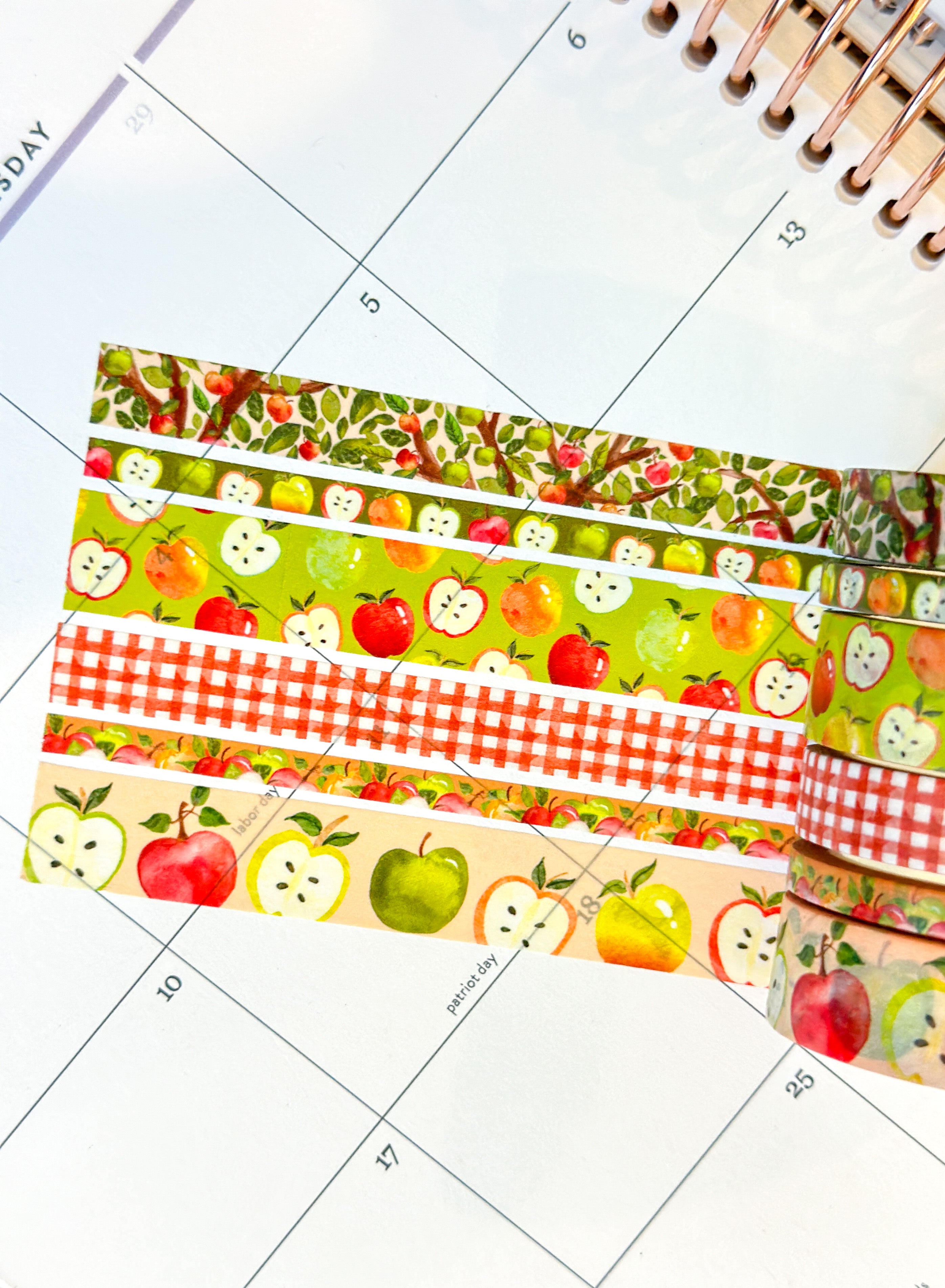 Fall Autumn Planner Stickers Pumpkin Paperclip Forest Notepad Leaves T ...