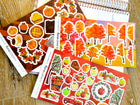 Fall Autumn Planner Stickers Pumpkin Paperclip Forest Notepad Leaves Trees Brown Orange. September 2023 Planner Envy Subscription Box.