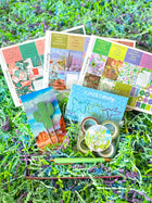 Spring Green, Self Care, Desert Whimsical Blue Purple. Planner Stickers & Accessories. March 2024 Planner Envy Subscription Box.