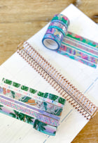 Mermaid Beach Ocean Self Care Vacation Themed Paperclips, Pen, Planner Stickers June 2023 Planner Envy Subscription Box.