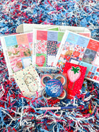 Summer 4th Of July, Strawberries, red white and blue, Pool Vacation. July 2024 Planner Envy Subscription Box.
