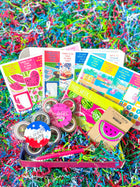 Watermelon Summer 4th Of July Beach Vaca Vacation Fruit Red White & Blue Patriotic. July 2023 Planner Envy Box.