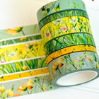 Peaches, Yellow Wildflowers Spring Butterflies Fields. June 2024 Planner Envy Subscription Box.