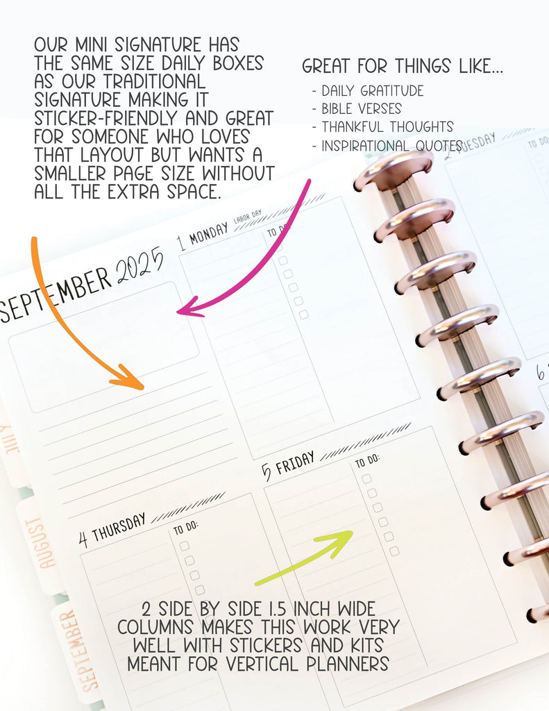 Disc Planner Examples 2025 Disc-Bound Planners – Planner Envy