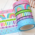 Rainbow Boho Gnomes St Patricks Day Hearts Spring Fiesta Party. March 2023 Planner Envy Subscription Box.