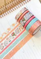 Spring Cherry Blossoms Easter Pink Bunnies Washi Tape Butterfly Pen April 2022 Planner Envy Subscription Box.