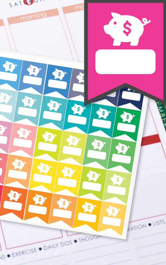 Bill Sticker Bill & Money Stickers – Planner Envy