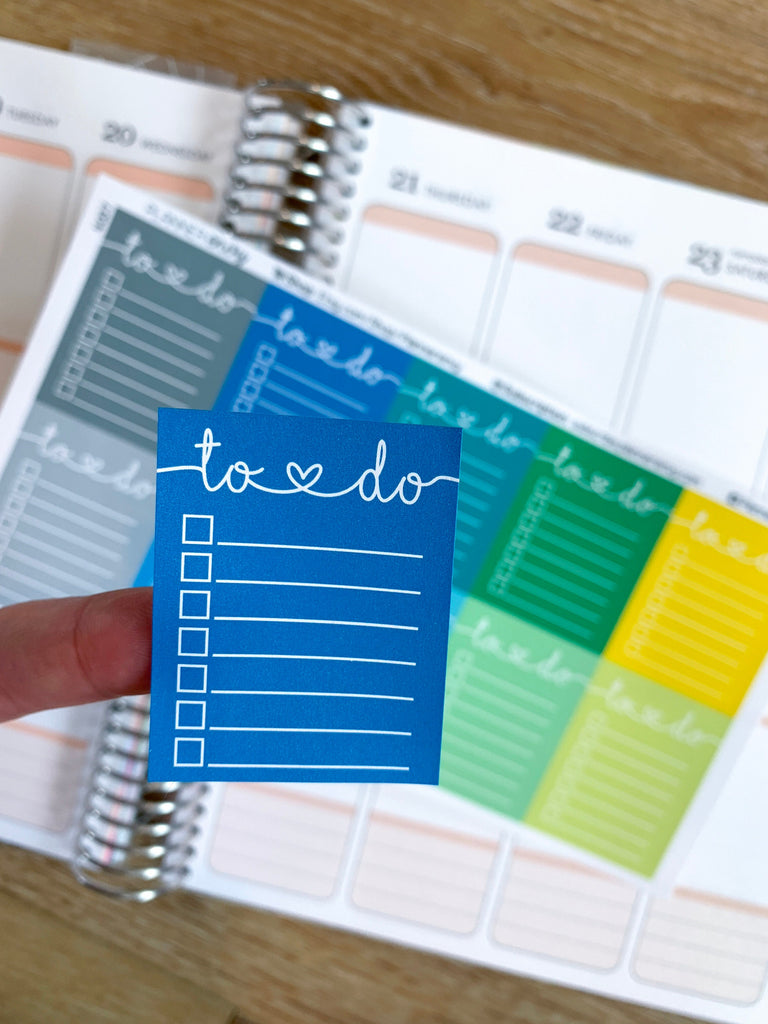 To Do List Stickers – Planner Envy